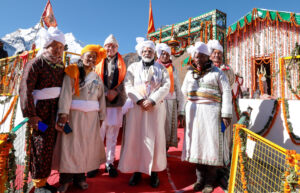 Prime Minister Narendra Modi at Parvati Kund
