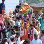 श्री ओंकारेश्वर मंदिर से धाम के लिए रवाना हुई बाबा केदार की पंचमुखी उत्सव डोली