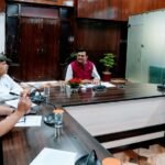 मुख्य सचिव श्री आनन्द बर्द्धन ने बुधवार को सचिवालय में 25 बिंदु कार्यक्रम की प्रगति की समीक्षा की